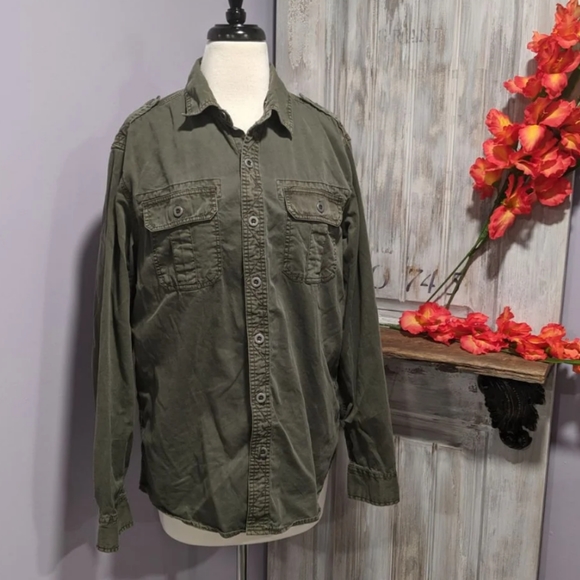 Converse Other - 💚SOLD💚Converse One-Star men's button-up shirt